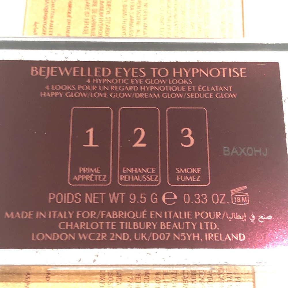 Charlotte Tilbury Bejeweled Eyes To Hypnotize Eyeshadow Pallette - Picture 13 of 13